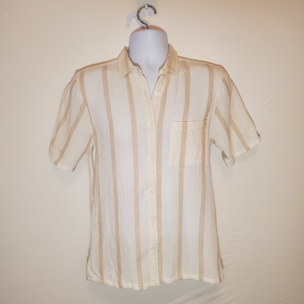 Onia  Button Down Shirt Linen